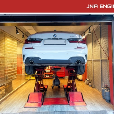 BMW G20 330i 엔진오일 교환 [쉘 힐릭스 울트라 0W-30]_ JNA 성남 시흥점