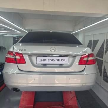 메르세데스벤츠 E200 엔진오일교환 Alpine Special F Plus 0W-30_ JNA 서울 삼성점