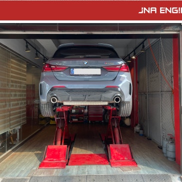 BMW F40 M135i 엔진오일 교환 [쉘 힐릭스 울트라 0W-30]_ JNA 오일 성남 시흥점