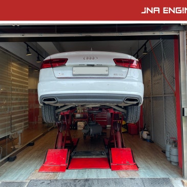 아우디 A6 35 TDI 엔진오일 교환 [쉘 힐릭스 울트라 0W-30]_ JNA 성남 시흥점