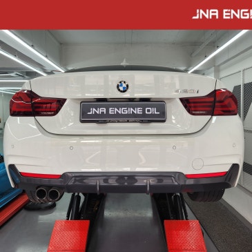 BMW F32 420i 엔진오일 교환 Alpine Longlife III 5W-30_ JNA 서울 삼성점