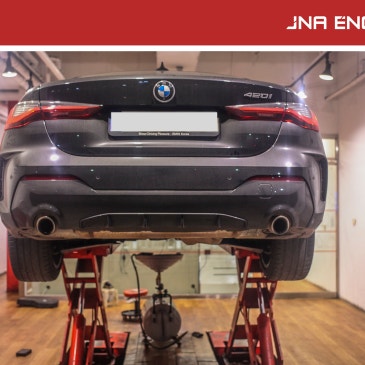 BMW G23 420i 엔진오일 교환 Alpine 0W-40_ JNA 용인 동백점