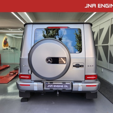 메르세데스 벤츠 G63 AMG 엔진오일 교환 Alpine RS 0W-40_ JNA 서울 삼성점