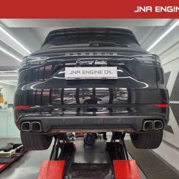 포르쉐 카이엔 4.0 터보 엔진오일 교환 Alpine RS 0W-40_ JNA 서울 삼성점