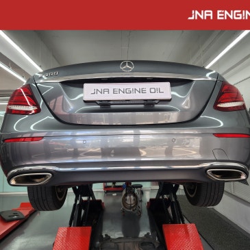 메르세데스 벤츠 W213 E300  엔진오일 교환 Alpine Longlife III 5W-30_ JNA 서울 삼성점