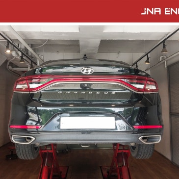 현대 그랜져 IG 2.2디젤 엔진오일 교환 Alpine Longlife III 5W-30_ JNA 용인 동백점