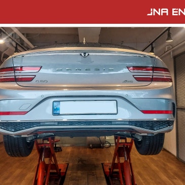 제네시스 G80 2.5T-GDi 엔진오일 교환 Alpine RS 0W-40_ JNA 용인 동백점