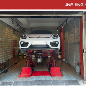 포르쉐 981 카이맨 엔진오일 교환 [모빌 1 ESP X3 0W-40_ JNA 오일 성남 시흥점