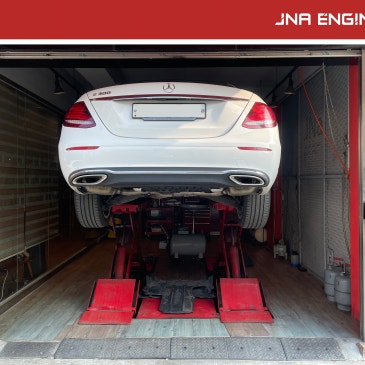 메르세데스-벤츠 W213 E300 엔진오일 교환 [Alpine RS 0W-40] _ JNA 오일 성남 시흥점