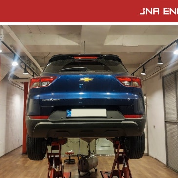 쉐보레 트레일 블레이저 1.35터보 엔진오일 교환 Alpine Longlife Ⅲ 5W-30_ JNA 용인 동백점