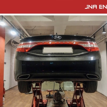 현대 그랜저 HG 3.0 GDi 엔진오일 교환 Alpine Longlife Ⅲ 5W-30_ JNA 용인 동백점