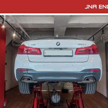 BMW F10 520d 엔진오일 교환 Alpine Longlife Ⅲ 5W-30_ JNA 용인 동백점