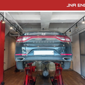 현대 그랜져 IG 2.2 디젤 엔진오일 교환 Alpine Longlife Ⅲ 5W-30_ JNA 용인 동백점