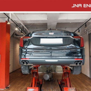 캐딜락 CT6 3.6 AWD 엔진오일 교환 Alpine Longlife Ⅲ 5W-30_ JNA 용인 동백점