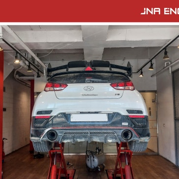 벨로스터 N 2.0T-GDi 엔진오일 교환 Alpine Longlife 12 FE 0W-30_ JNA 용인 동백점