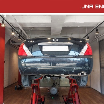 르노 삼성 SM5 뉴 임프레션 2.0 엔진오일 교환 Shell HELIX ULTRA 0W-30_ JNA 용인 동백점