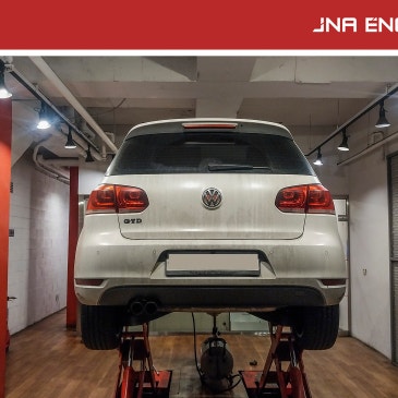 폭스바겐 골프 6세대 2.0TDI 엔진오일 교환 Alpine Longlife Ⅲ 5W-30_ JNA 용인 동백점