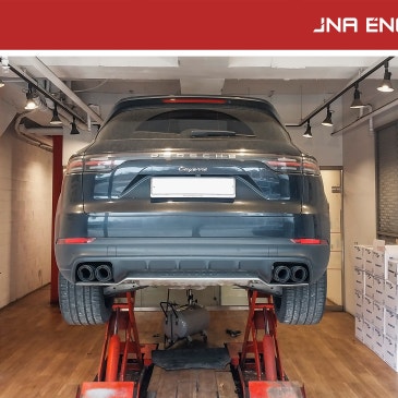 포르쉐 카이엔 3.0 V6 엔진오일 교환 Alpine RS 0W-40_ JNA 용인 동백점