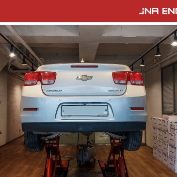 쉐보레 말리부 2.0 엔진오일 교환 Alpine RS 0W-40_ JNA 용인 동백점