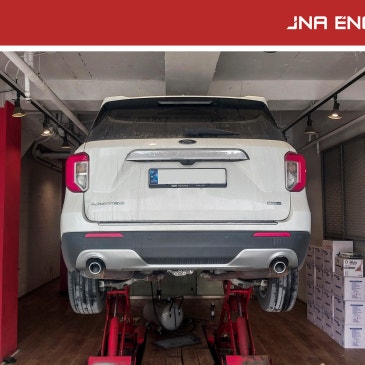 포드 익스플로러 2.3 에코부스트 엔진오일 교환 Alpine Longlife 12 FE 0W-30_ JNA 용인 동백점