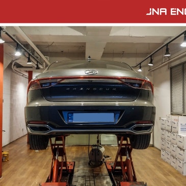 현대 디 올 뉴 그랜저 2.5 (GN7) 가솔린 엔진오일 교환 Alpine Longlife 12 FE 0W-30_ JNA 용인 동백점