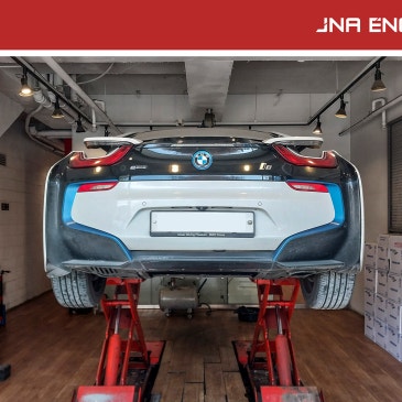 BMW i8 엔진오일 교환 Alpine RS 0W-40_ JNA 용인 동백점