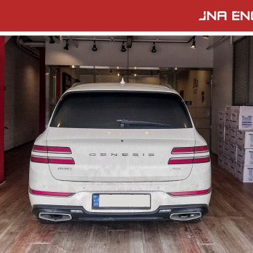 제네시스 GV70 3.5T 엔진오일 교환 Alpine RS 0W-40_ JNA 용인 동백점