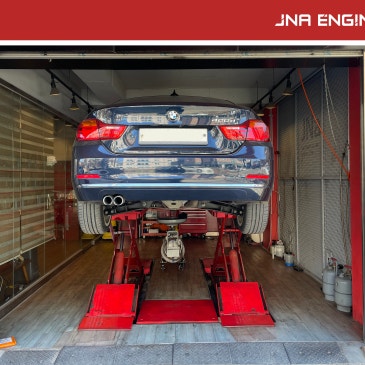 BMW F32 420d 엔진오일 교환 [알파인 롱라이프 3 5W-30] _ JNA 오일 성남 시흥점