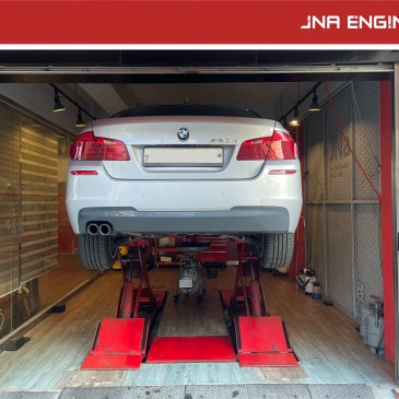 BMW F10 520d 엔진오일 교환 [알파인 롱라이프3 5W-30] _ JNA 오일 성남 시흥점