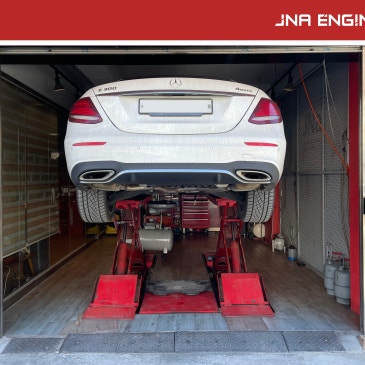 메르세데스-벤츠 W213 E300 엔진오일 교환 [모빌원 골드 0W-40] _ JNA 성남 시흥점