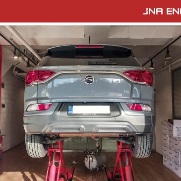 쌍용 리스펙 코란도 1.5 터보 엔진오일 교환 Alpine Longlife 12 FE 0W-30_ JNA 용인 동백점