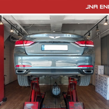 제네시스 G80 3.8GDi 용인 엔진오일 교환 Alpine RS 0W-40_ JNA 용인 동백점