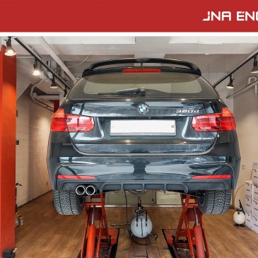 BMW F31 320d 투어링 용인 엔진오일 교환 Alpine Longlife 12 FE 0W-30_ JNA 용인 동백점