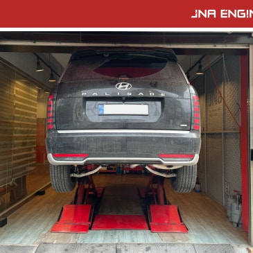 현대 팰리세이드 2.5 엔진오일 교환 [알파인 롱 라이프 3 5W-30] _ JNA 오일 성남 시흥점