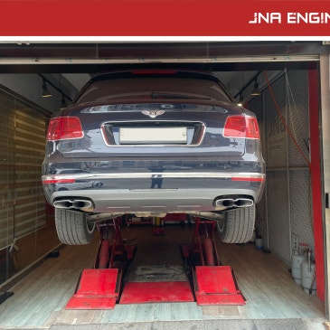 벤틀리 벤테이가 4.0 V8 엔진오일 교환 [모빌원 ESP X4 0W-40] _ JNA 오일 성남 시흥점